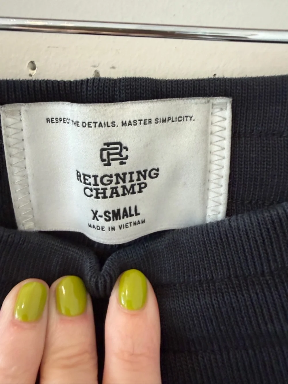 Reigning Champ HEAVYWEIGHT JERSEY STANDARD CUFFED SWEATPANT